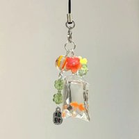 Fish Cute Phone Charms Pendant Keychain Y2K Phone Strap Ins Flower Lanyard Trendy Sweet Jellyfish Star for Bag Decor Jewelry
