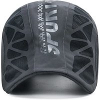AliExpress NONE Men Quick Dry Hat Golf Driving Cycling Sports Letter Print Newsboy Flat Ivy Summer Baseball Caps Breathable Net Mesh Sunhat