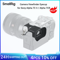 SmallRig A7CII A7CR Kamera-Sucher-Augenmuschel für Sony Alpha 7C II / Alpha 7CR mit kleinem Lanyard, weiches Silikonmaterial -4819