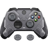 PlayVital Stellar Mecha Silicone Cover for Xbox Series X/S Controller, Anti-Slip Grip Skin with Thumb Grips & Sticker
