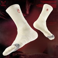 Elite Basketball Socks Professional Anti-slip Cushioned Terry Bottom Youth Men Athletic Crew Sports Socks for Training