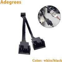 PC Graphic Card PH2.0 4Pin to Normal PWM 3Pin/4Pin Fan Adapter Cables Mini 4Pin GPU 1x 2x PWM Cable-10cm
