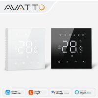 AVATTO WiFi Inteligentny Termostat, Regulator Temperatury do Elektrycznego Ogrzewania, Kociołków Wodnych i Gazowych, Współpracuje z Tuya, Google