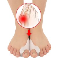 1/2/3/10Pair Silicone Gel Thumb Corrector Bunion Toe Protector Separator Hallux Valgus Finger Straightener Foot Care Relief Pads