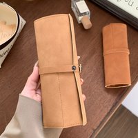 Watch Band Roll Organizer With 5 Slots Storage Box Watch Strap Smart Watch Storage Bag PU Leather Handmade Travel Case Storage B
