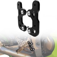 For KAWASAKI NINJA ZX6R 1998-2002 ZZR600 2005-2008 NINJA ZX9R 1998-2003 Motorcycle Riser Plates Rearsets Adjustable Footpeg Kit