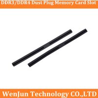 DDR5 Dust Plug Memory Card Slot Sealing Plug DDR4 Rubber Strip DDR3 Protective Cover For Desktop Computer Mainboard Motherboard