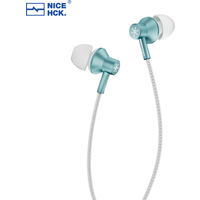 NICEHCK In Ear Monitor StringSnow 10mm Large Dynamic Driver HiFi Headset with HD Mic 3.5mm/Type-C for Phones Player Computer