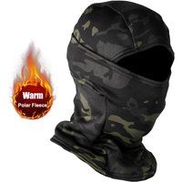 AliExpress NONE Winter Fleece Warm Camouflage Balaclava Outdoor Cold-proof Ski Cycling Full Face Mask Motorcycle Mask Helmet Lining