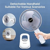USB Super Foldable Cooling Fan Desk Fan Adjustable Desktop Table Fan with Strong Wind Quiet Portable Kipas USB Oscillating Fan