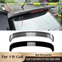 Top Wing for VW Golf 5 Golf MK5 GTI R32 2003-2008 Car Tail Wing Fixed Wind Spoiler Rear Wing Modified Decoration Accessories