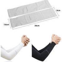 3Pairs Cooling Arm Sleeves Cover UV Sun Protection Sports Outdoor For Men Women