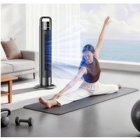 2026 Export Vertical Bladeless Fan with Single Cooling Type for Office Dormitory Tower Fan Air Conditioner Fan Mother Baby Use