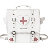 Lolita Wing Heart Cross Backpack Bag School Students Outdoor Shoulder Book Laptop Bag Rucksack Cosplay