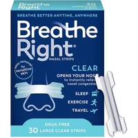 30/60/90PCS Breathing Nose Strips Extra Strength Sport Nasal Strip Better Sleep Non-Invasive Anti Snoring Strips for Adult Child