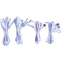 2/4 way 2.5/3.5mm TENS cable electrode wire for EMS TENS equipment body massager for healthy muscle relaxation