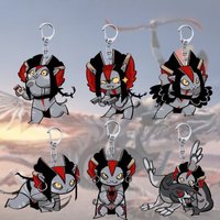 DSN Avatar Series Acrylic Key Chain Cartoon Cute Exquisite Creativity Double-sided HD Printed Keychain Boys and Girls Gift