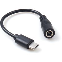 【LANO】 DC Power Conector 5.5 x 2.1 Female to Type C Male Plug Power Charging Cable Extension Cord 22/24AWG for LED light Router