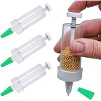 1/3pcs Handheld Sower Spreaders Seed Dispenser Manual Seeder Tool for Garden Planting Flower Pot Garden Bed Gardening Supplies