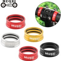MUQZI Handlebar Fixing Locking Ring 25.4MM 31.8MM Handlebar Stem Aluminum Alloy Fixed Washer For Road Mtb Folding Bike
