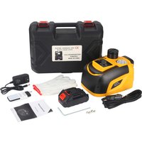 12V 5Ton Car Electric Hydraulic Floor Jack, Tire Inflator Pump and LED Flashlight 3 in 1 Set With Safe Hammer
