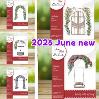 2026 June new Metal Cutting Dies New Arrival DIY Molds Scrapbooking Paper Making Die Cuts Crafts Template Handmade Decoration