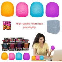 Nee Doh Mini Candy Plastic Pinching Soft Sensory Toy Stress Relief Anxiety Relief Party Favors for All Ages