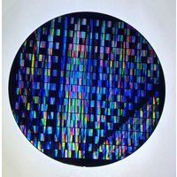 6 inch 12 Inch 8-inch Silicon Wafer, Round Lithography Wafer Semiconductor Exhibition Display, Integrated Circuit