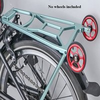 For Brompton Folding Bike Luggage Rack CNC Aluminum Alloy Lightweight Load-bearing Bicycle Luggage Carrier Bicycle Accessories
