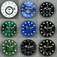 31.5mm Sterile Luminous GMT Watch Dial Hand Sets Fit Sea Gull 5833A Mingzhu/DG5833 Movement Modified Replacement Watch Parts