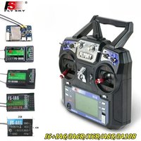 FLYSKY FS-I6 I6 2.4G 6CH AFHDS 2A Radio Transmitter with FS-IA6 IA6B A8S X6B Receiver