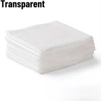 10PCS/Pack Disposable Transparent Tablecloths PE Waterproof Banquet Tablecloth Round Table Tablecloth