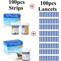 100 pièces carte de mot de passe Exactive Vital MICROTECH médical compteur de glycémie accessoires Test pour diabétiques