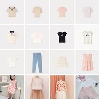 Pre-sale 2026 BP NEW Summer Baby Girls Sets Embroidered knit shirt Girl Cherry Jeans Floral Print T-Shirts Kids Clothes Boys Top