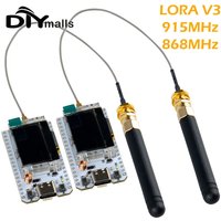 2 sets ESP32 Lora V3 Kit 0.96 Inch OLED Display Development Board 868MHz 915MHz LoRa32 SX1262 for Arduino Meshtastic Devices