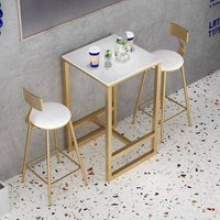 Party Modern Luxury Bar Table Long Cocktail Outdoor Dining Bar Tables Reception Coffee Mesa Comedor Commercial Furniture SR50BT