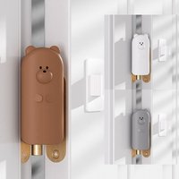 New Silicone Door Stopper Anti-grip Anti Pinch Hand Children Security Protection Durable Easy to Install Baby Safety Lock Door