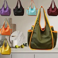 Foldable Eco-Friendly Shopping Bag, Portable Simple Tote Bag, Multi-Color Large Eco-Friendly Bag, Grocery Bag, Special Bag, Large Capacity Bag
