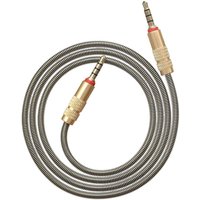 3.5mm Audio Cable Stereo Cable Portable 3.5mm 4 Pole 3.5 To 3.5 AUX Car AUX Cable Audio Adapter Cord