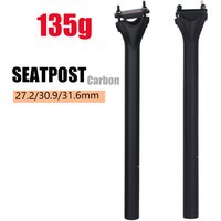ELITAONE Fiber Carbon Bicycle Seatpost MTB/Road Bike Seat Post UD Matt 27.2/30.9/31.6mm Bicycle Parts