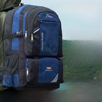 New Men's Large Capacity Travel Backpack 80L Outdoor Climbing Bag Casual Double Shoulder Bag for Business Trips And Leisure