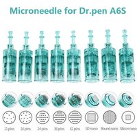 Dr. Pen Ultima A6S Microneedling Pen Cartridges Derma Pen Bayonet Replacement Tips Nano 11 16 36 42 Needles for Skin Care