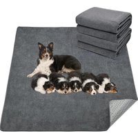 Extra Large Reusable Dog Mat for Floor Non-Slip Washable Pee Pads for Dogs Fast Absorbent Pet Whelping Pads Puppy Playpen Mat