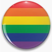 Rainbow Pride Flag Pin Buttons Brooches Jewelry Accessory Customize Brooch Fashion Lapel Badges