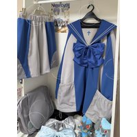 Original Mercury Observation Multicolor Subculture Splicing Jacket Trendy Play Cosplay Uniform Autumn Winter Collection