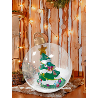 2026 Christmas Balloons Santa Snowman Xmas Tree Balloon Light Up Outdoor Inflatable Christmas Party Decorations Holiday Supplies