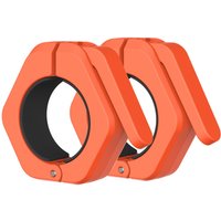Magnetic Weightlifting Barbell Clamps Quick Release Hexagon Barbell Spin Lock Universal Stable Barbell Collars Strength Training