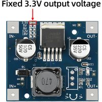 LM2596 Step-Down Module DC1.5-35V Adjustable Voltage Power Module DC 3-40V To 3.3V/5V/9V/12V/18V Fixed Voltage Step-Down Module