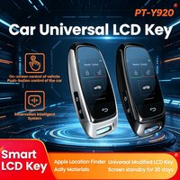 CF920 Universal Car Key with LCD Smart Screen for BMW Benz Audi VW Ford Toyota Hyundai KIA Comfortable Keyless Locator Modified
