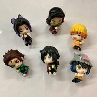 New In Stock Demon Slayer Data Cable Protective Cover Blind Box Design Data Cable Head Protection Device Decorative Item